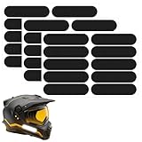 HJZHII 30 Stück Reflektierende Aufkleber für Motorradhelm, Reflektorfolie für Nachtsicherheit Universal Retro Reflektoren Fahrrad für Verbessern Sie Sichtbarkeit und Sicherheit
