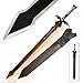 Produktbild Swords and more Sword Art Online  Dark Repulser Schwert - schwarz, mit Scheide, 110 cm, SAO-Schwert, Anime-Geschenk für Sammler, Fans & Cosplayer