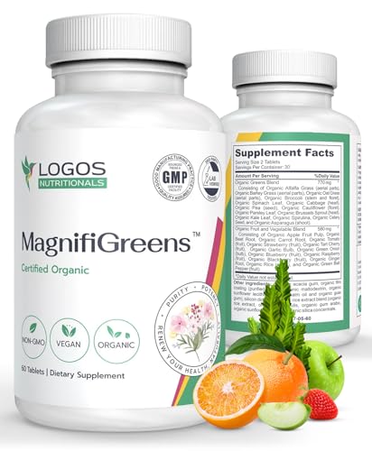 logos nutritionals MagnifiGreens - Super Greens, Fruits and Vegetables Supplements