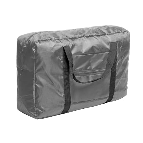 LYOR - Bolsa Dobrável com Alças de Poliéster Cinza Mix
