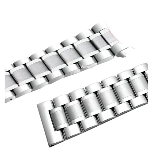 Bracelet de montre acier inoxydable incurvé universel 18mm 20mm 22mm 24mm