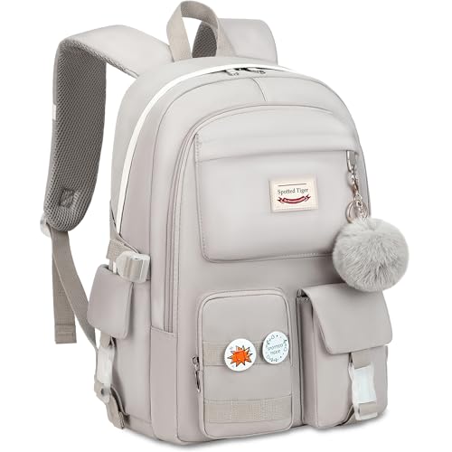 Spotted Tiger School Backpack for Girls Backpack with Lunch Box Anime Bookbag School Bag Kawaii Backpack Set for Teen Girls2