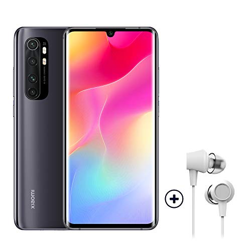 Bild zu Xiaomi Mi Note 10 Lite Smartphone + Kopfhörer (16,43 cm (6,47″) FHD+ Display, 64GB interner Speicher, 6GB RAM, 64MP Rückkamera, 16MP Frontkamera, Dual-SIM, Android 10) Schwarz - [Exklusiv bei Amazon]