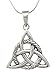 Produktbild TreasureBay Anhänger aus 925er Sterlingsilber, keltischer Knoten, an 45 cm Langer Sterlingsilber-Kette, Anhänger für Damen und Herren