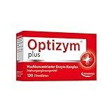 [page_title]-OPTIZYM plus Enzym-Komplex I 6-fach Enzyme in Kombination (Papain, Bromelain, Pankreatin, Rutin, Trypsin und Chymotrypsin) Hochdosiert - 120 Tabletten