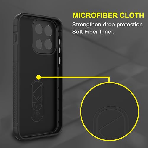 Image of Zapcase Back Case Cover for OnePlus Nord 6 | Compatible for OnePlus Nord 6 Back Cover | Liquid Silicon Magic Case with Camera Protection | Black