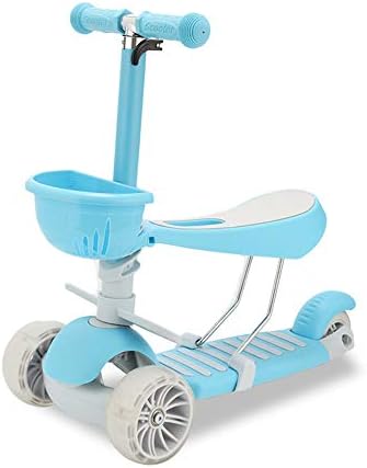Scooter infantil pode sentar e pedalar, scooter três em um, 3 eng...