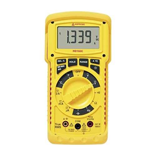 Amprobe HD160C Heavy Duty TRMS Multimeter with Temperature