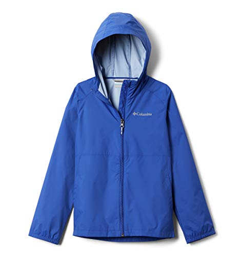 Image of Columbia Youth Switchback Ii Rain Jacket, Waterproof, Reflective Detail Lapis Blue