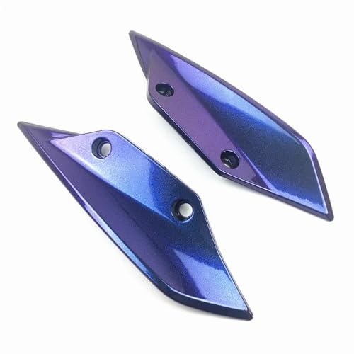 Aileron moto carénage en carbone bleu pour modèles BMW S1000RR 2009-2014