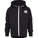 Reißverschluss Vingino Jungen Sweatjacke Jacke OTGAR deep Black (116)