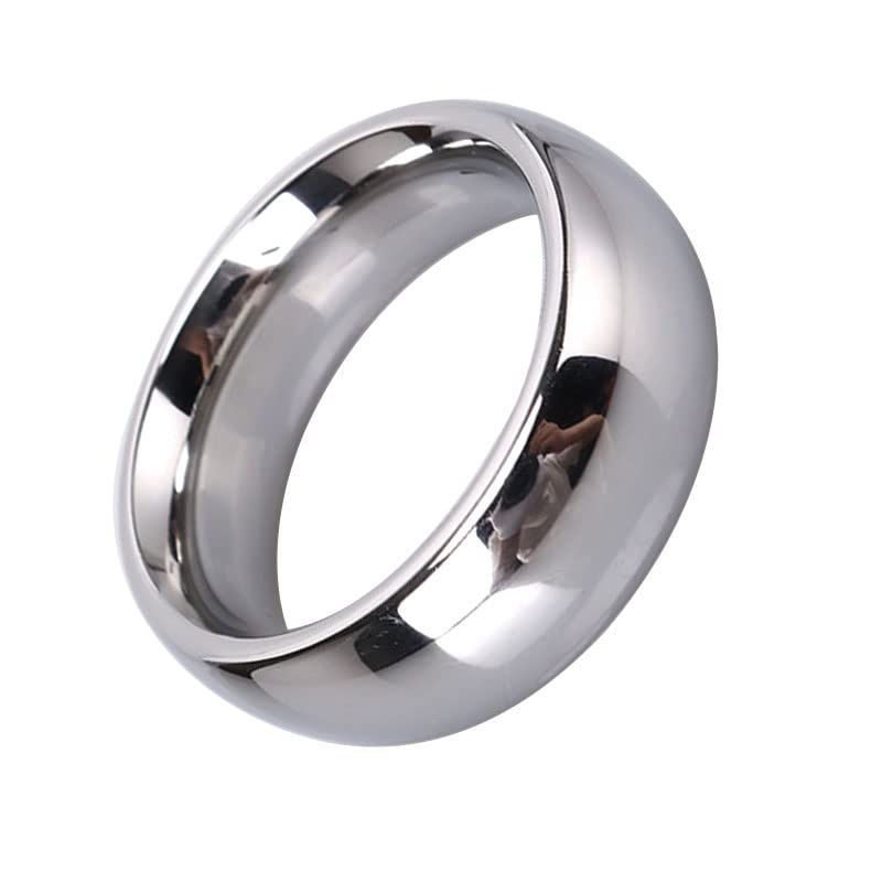 Manchon Homme Cọck Rịṇg en Acier Inoxydable Metal Scrọtuṃ Rẹstraịṇt (Φ=40mm)