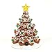 Department 56 Village Collection Accessories Iced in Time for Santa Cookie Christmas Tree Lit Figurine, 6.5 Inch, Multicolor