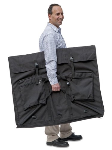 X-Port Professional Expandable Art Portfolio Case (41  x 61 ) Oversized for Art, Foam Boards, Marketing Displays, Trial Exhibits, Advertising Signage, Product Samples, or Flat Screen TV s Monitors