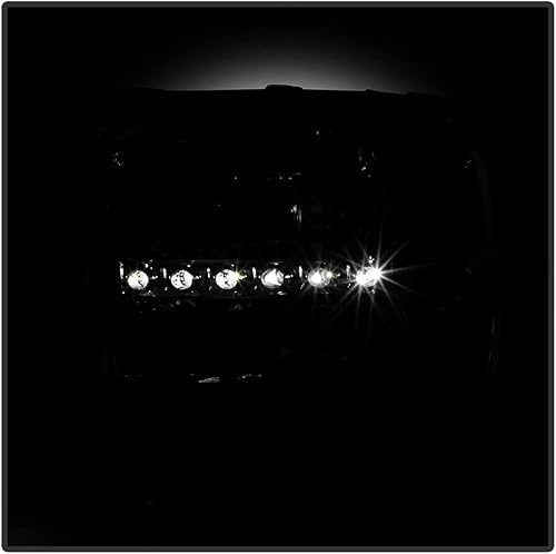 Miniatura 6 de ACANII - Para Ford F250 F350 F450 F550 Superduty Excursion 1999-2004 Faros delanteros LED para conductor + lado del pasajero