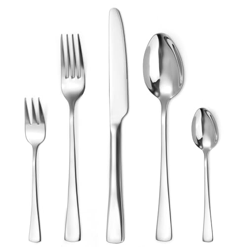 AARAINBOW Besteck-Set Für 1 Person – 3-tlg., Edelstahl, Mit Tragetasche | Perfekt Für Reisen & Picknick