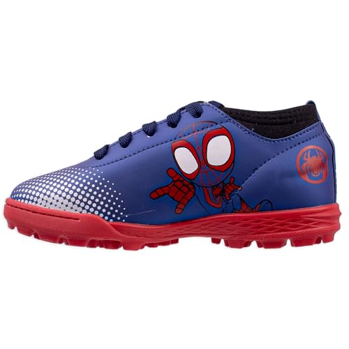 Chuteira Dray Society Marvel 4502 Homem-Aranha Marinho e Vermelha - Infantil - 28 - Azul