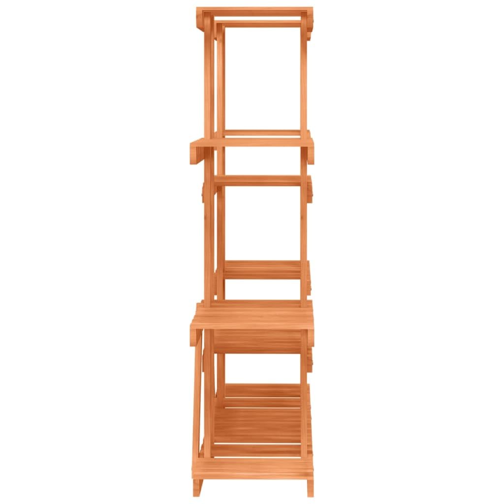 Portafiori in Legno Massello di Abete 110x25x110,5 cm con Supporto Tutore per Piante e Fiori, Graticcio Traliccio Spalliera per Giardino Balcone Serra