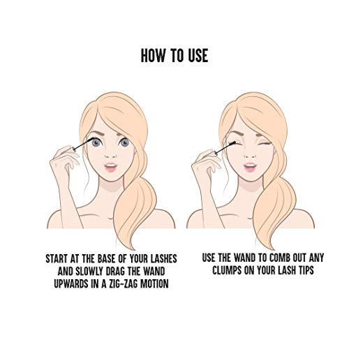 Colorbar Zoom and Whoosh mascara, Black Sin, 9 ml | Smudgeproof | Easy to use | Conditioning - Image 4