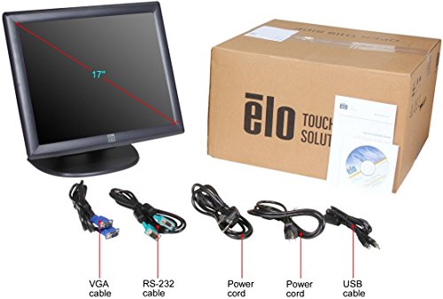 Image of Elo E603162 1715L AccuTouch 17'' LCD Monitor, Gray