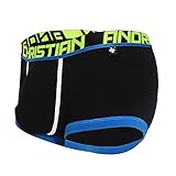 Andrew Christian Fly Tagless Boxer w/ Almost Naked, Black, X-Large