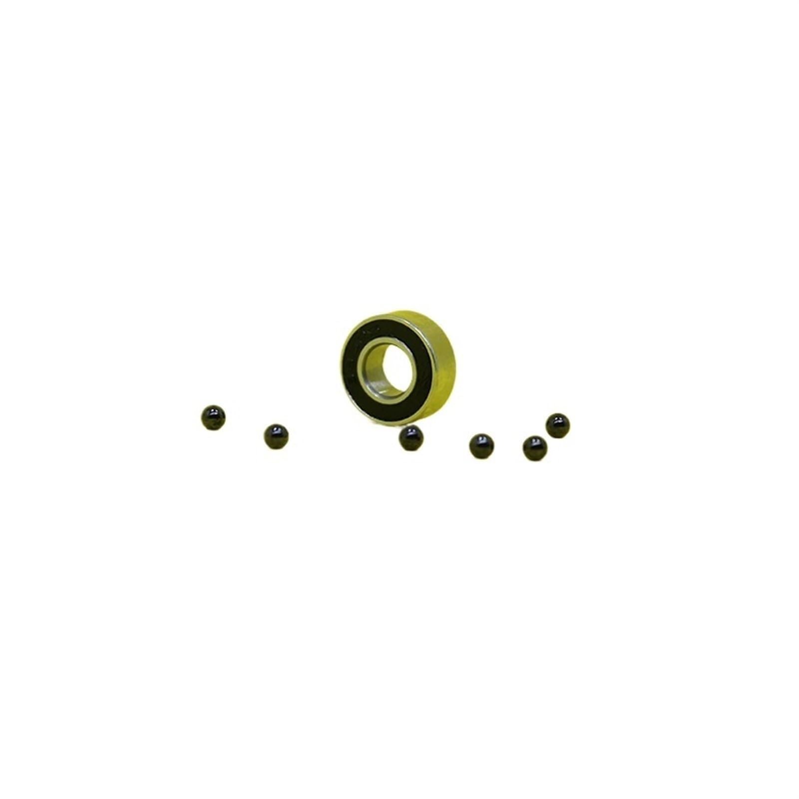 Aspectos, 686 696 687 697 rodamiento cerámico híbrido ABEC-1 industria Motor husillo híbridos Si3N4 rodamientos de bolas 3NC HC 1 Uds(696RS-6x15x5mm)
