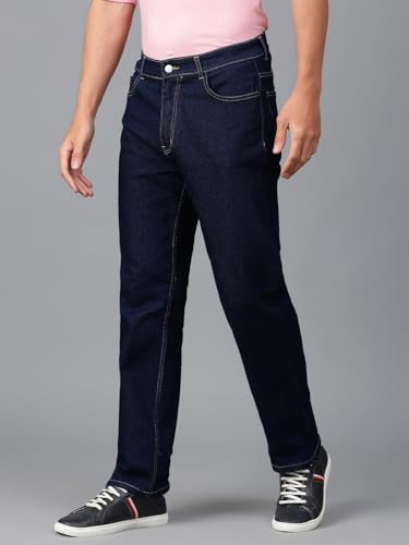 Image of KOTTY Men's Slim Fit Stretch Denim Jeans - Casual Street Style, All-Season Comfort
