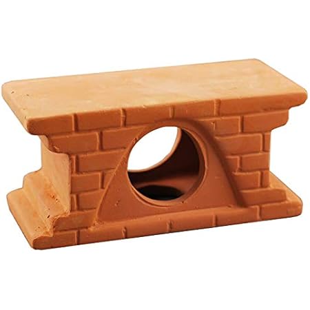 Amazon Minakiko 素焼きの隠れ家 アクアリウム オーナメント 選べる形 レンガ型 Minakiko オーナメント 通販