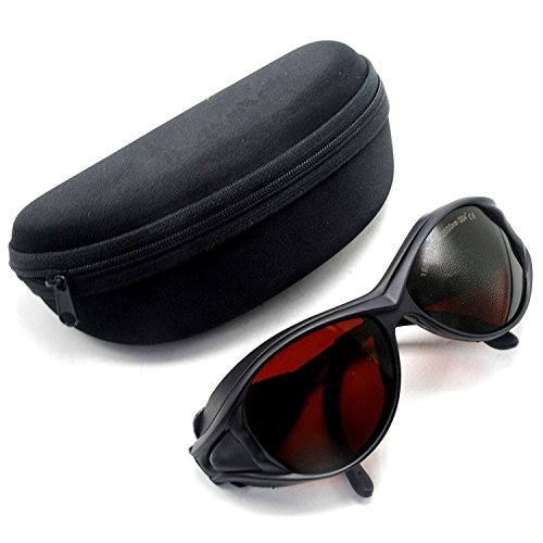 Lunettes de protection laser filtration OD4+ blocage des spectres infrarouges et ultraviolets