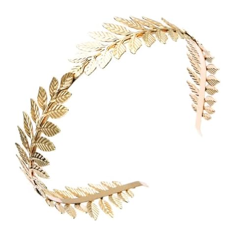 Gold Leaves Headband for Women and Girls Cover