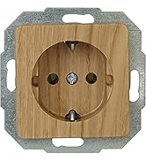 Kopp - Presa elettrica con contatto di protezione, colore: bianco...Kopp Presa Di Contatto Di Protezione Rivo Con Protezione DiKopp Inserto presa di contatto di protezione bloccabile, presa di