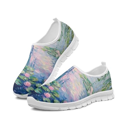 Slip On Sneakers for Women Soft Comfy Tennis Shoes Low Top Fashion Daily Ladies Walking Sneaker US 5-13