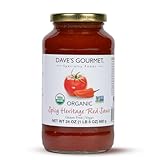 Dave's Gourmet Pasta Sauce, Organic Spicy Heirloom Marinara, 25.5 Ounce
