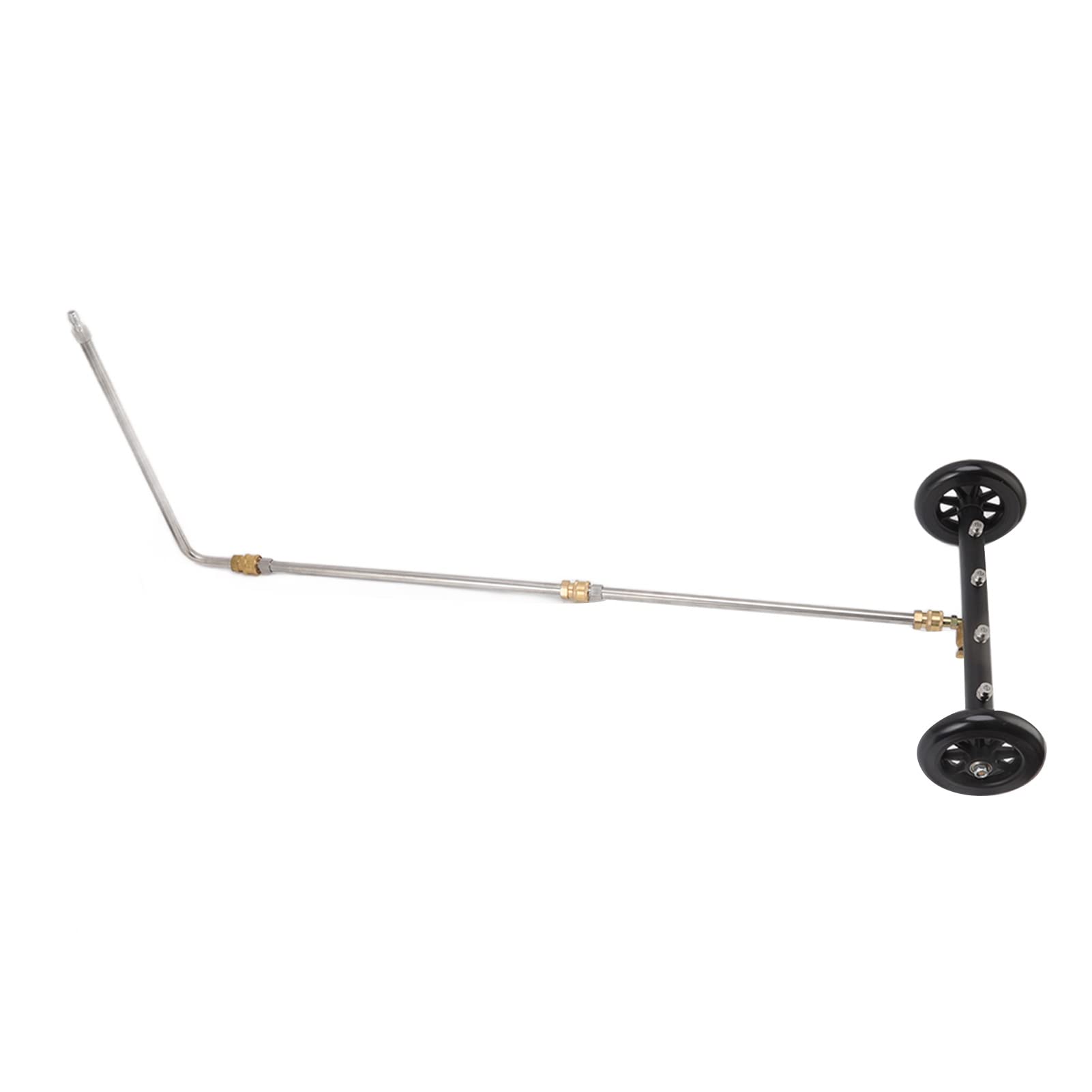 Generic Limpiador de Chasis de 16 Pulgadas, Color Negro, para una Limpieza Eficaz del Chasis del Vehículo con Boquillas de Acero Inoxidable y Alta Presión