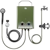 KEMIMOTO Tankless Water Heater Outdoor 1.32GPM with...
