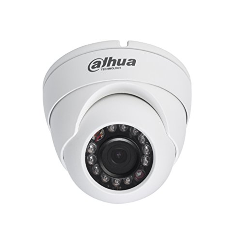 Dahua Caméra HDCVI dôme 1080p HD 2 Mpx en métal IR Objectif de 3,6 mm