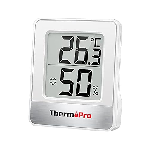 ThermoPro TP49 Pequeño higrómetro digital, termómetro de interior para controlar la temperatura y medir la humedad, para la comodidad en la oficina y en casa, termómetro para reptil | Ya disponible en tu tienda friki favorita! En mundofriki.es!