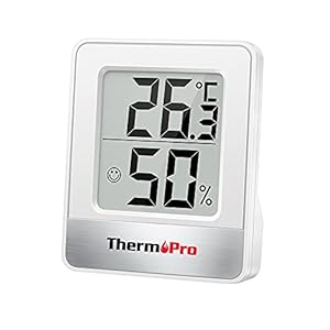 ThermoPro TP49 Digitale Kamerthermometer Binnenshuis Hygrometer Minitemperatuurmonitor Vochtigheidsmeter