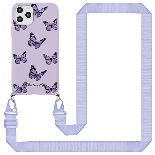 Eouine Crossbody Case For Samsung Galaxy S21 Fe 5G [6.41"] Necklace Strap With Patterned Phone Case Anti-Scratch Soft Silicone Tpu Adjustable 57In Neck Cord Lanyard Case For Samsung S21 Fe 5G #TOP4