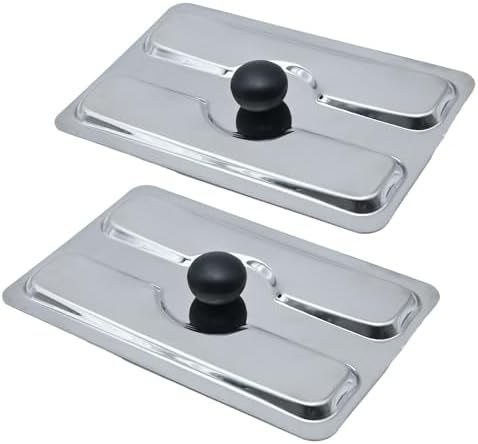 UOIENRT 2pcs Toaster Dust Cover, Stainle…