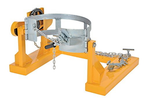Porta tambores rotador para montacargas Vestil 800 lb miniatura 2