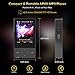 HIDIZS AP60 Ⅱ Hi Res Music Player, Bluetooth MP3 Player Portable Lossless Hi-Fi Digital Audio Player Support Aptx/FLAC/DSD/AAC with SD Card Slot (Black)
