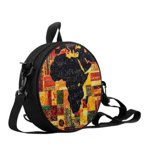 Image of Women Novelty Round Clock Shape Zippered Clock Purses for Women Tote Handbag Shoulder Bag, Gift for Mom Girlfriend
