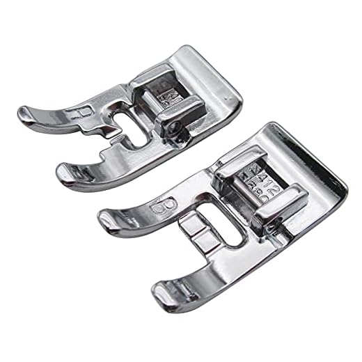 CKPSMS Märke - 1SET Zig Zag Foot"A" &"B" #412 38 00-45+412 38 01-45 Kompatibel med/ersättning för Viking Husqvarna varumärke symaskin passar 1-7
