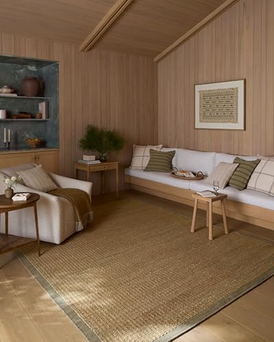 Loloi Amber Lewis Lilah Collection LIH-01 Natural/Grey 5'-0" x 7'-6"