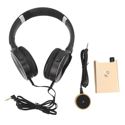 Pipeline Leak Detector, Water Leak Detector, Underground Water Pipe Leakage Tool with Headphone & Storage Box for Water Leakage Detection