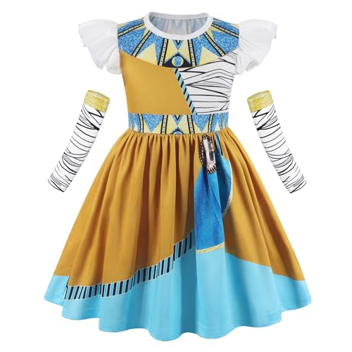 Disfraz Cleopatra para Niñas Pequeñas Vestido Egipcia miniatura 1