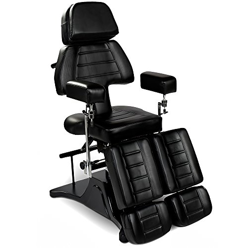 Preisvergleich Produktbild Hydraulische Mechanische Profi-Tattoostuhl schwarz 150232
