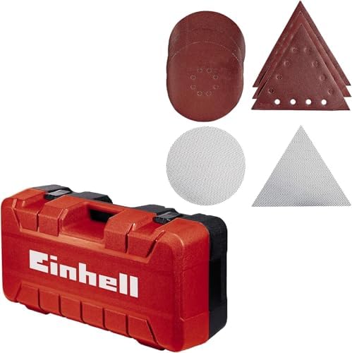 Bild 1 - Einhell Trockenbauschleifer TE-DW 225 X (750 W, wechselbarer Schleifteller, Bürstenkranz gefedert, bis 165 cm Teleskop-Stiel, inkl. Schleifscheiben + Gitterleinen im Koffer)