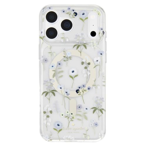 kate spade new york iPhone 18 Pro Max Case - Precious Bloom Clear